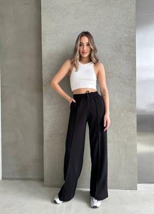 Штаны палаццо премиум качество ♥️ туречестве, женские брюки, брюки4 фото