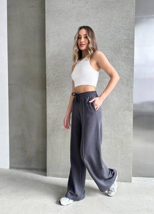 Штаны палаццо премиум качество ♥️ туречестве, женские брюки, брюки7 фото