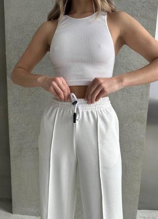Штаны палаццо премиум качество ♥️ туречестве, женские брюки, брюки10 фото