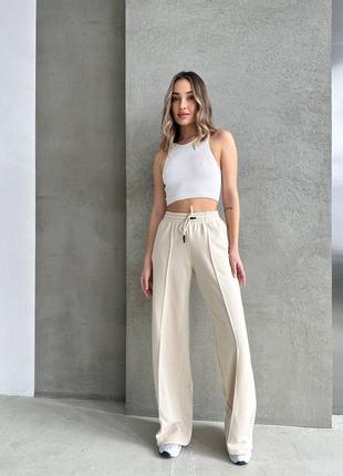 Штаны палаццо премиум качество ♥️ туречестве, женские брюки, брюки3 фото