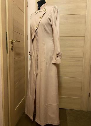 Новый красивый длинный плащ, платье на размер 44, 46 или с, м6 фото
