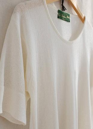 Стильна біла футболка розмір l xl xxl10 фото