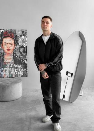 Черная ветровка мужская