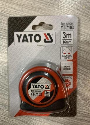 Рулетка измерительная yato1 фото