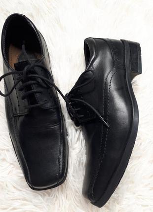 Классические туфли из кожи мальчику для школы /george англия/новые/р.33(21см)3 фото