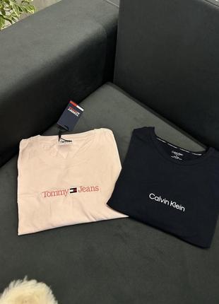 Футболка  tommy hilfiger jeans calvin klein1 фото