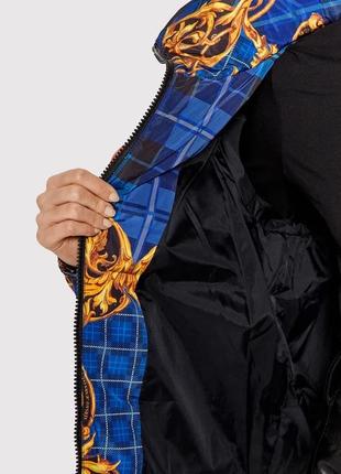 Пуховик versace jeans Overlays couture5 фото