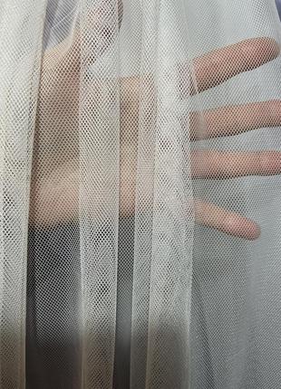 Тюль вышивка на сетке (3,50 м*2,50 м)5 фото