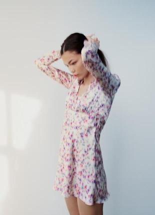 Zara  сукня міні жіноча5 фото