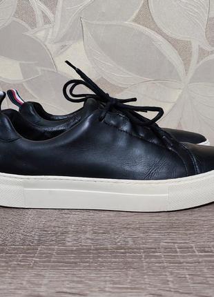 Мужские кожаные кроссовки tommy hilfiger size 44/291 фото