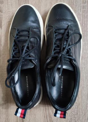 Мужские кожаные кроссовки tommy hilfiger size 44/295 фото