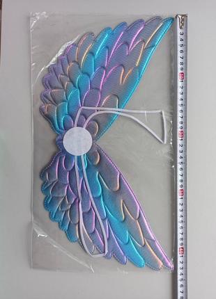 Крылья и обруч единорога карнавальный маскарадный костюм единорожки ангел амур фея единорог2 фото