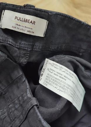 Джинсы джоггеры с боковыми карманами,джинсы карго pull &amp; bear2 фото