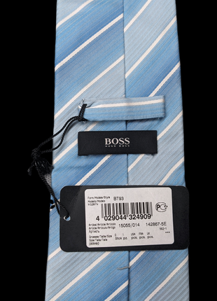 Hugo boss шелковый галстук брендовый3 фото