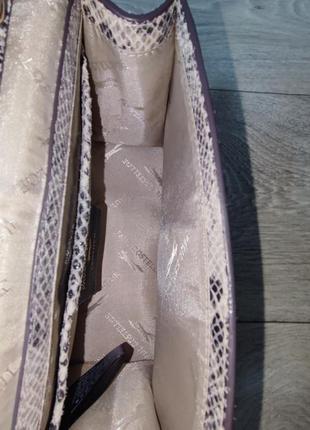 Кожаная сумка кроссбоди paul costelloe general leather.3 фото