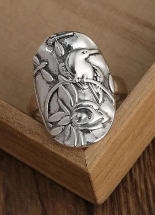 Винтажные кольца с цветочной гравировкой для женщин, изысканное кольцо