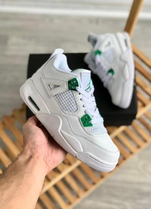 Женские кроссовки женские кроссовки белые nike air jordan retro 4 retro люкс качество
