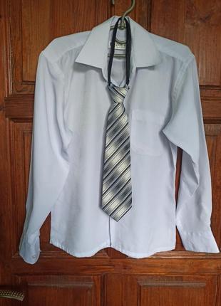 Сорочка з краваткою1 фото