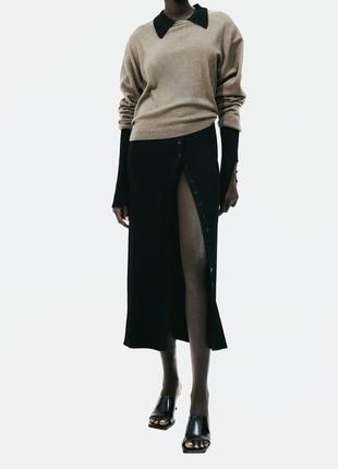 H&m светр оверсайз кашемір 100% шерсть вовна3 фото