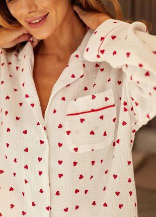 Піжама в серденько