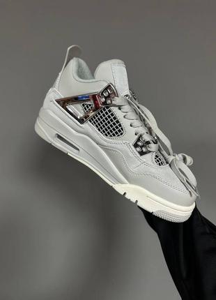 Женские кроссовки nike air jordan 4 retro люкс качество