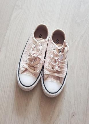 💖кеди в блискітки💫 converse