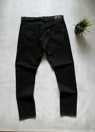 Чорні джинси штани брюки levis 512 premium w38 l32