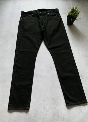 Чорні джинси штани брюки levis 512 premium w38 l3210 фото