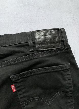 Чорні джинси штани брюки levis 512 premium w38 l323 фото