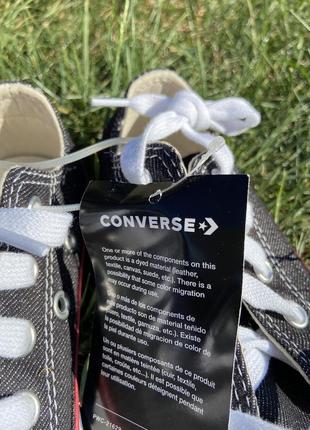 Стильные детские кеды converse сша кроссовки стелька 18см2 фото