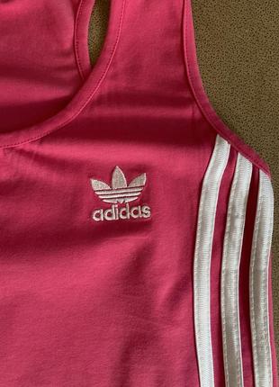 Яскрава рожева спортивна майка від adidas5 фото