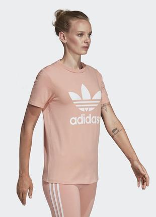 Футболка жіноча adidas trefoil dv25873 фото