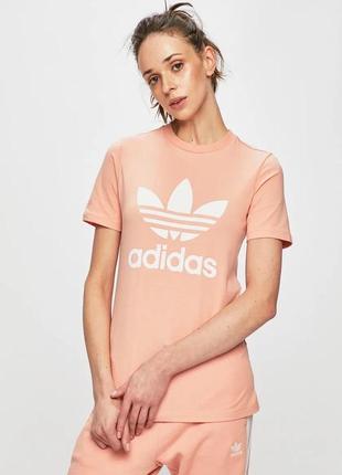 Футболка женская adidas trefoil dv2587