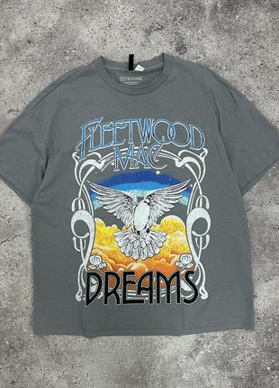 Fleetwood mac dreams оверсайз футболка h&m rock рок мерч