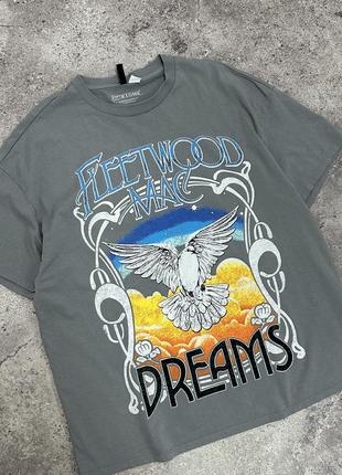 Fleetwood mac dreams оверсайз футболка h&amp;m rock рок мерч3 фото