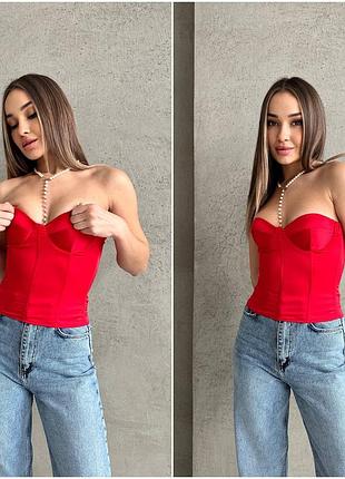 Корсет со шнуровкой из шелка и люрекса кроп топ с открытыми плечами корсет с чашками...