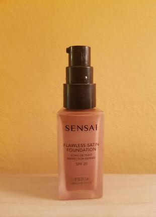 Kanebo sensai sensai flawless satin foundation foundation spf20