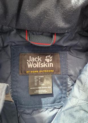 Чоловіча куртка-парка ,jack wolfskin, розмір м..оригінал.4 фото
