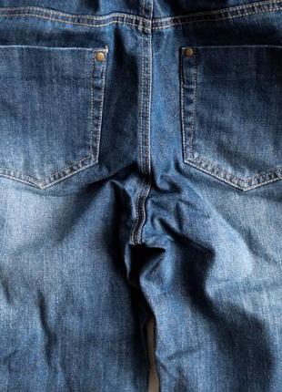 Жіночий синій джинсовий комбінезон оверсайз бавовна котон джинси 3 suisses 42 xs5 фото