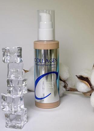 Зволожуючий тональний крем enough collagen moisture foundation spf 15