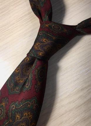Шелковый галстук atelier torino2 фото
