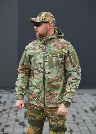 Куртка soft shell multicam