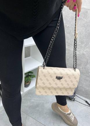 Женская качественная сумка, стильный клатч из искусственной кожи белый8 фото