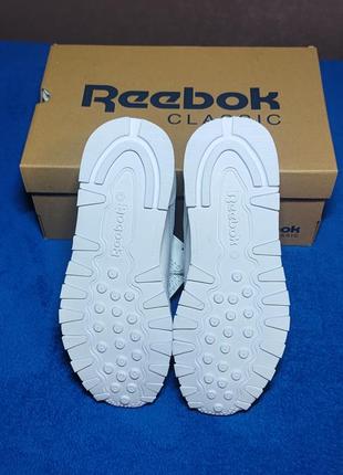 Кроссовки reebok classic leather white art. 50151 оригинал 34.5р6 фото