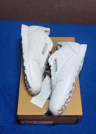 Кроссовки reebok classic leather white art. 50151 оригинал 34.5р