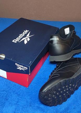 Кроссовки reebok classic leather black art. 3912 оригинал 41р.7 фото