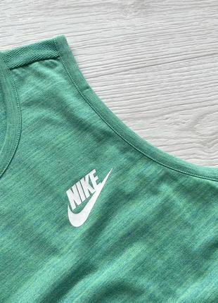 Крута майка nike advanced knit vest green7 фото