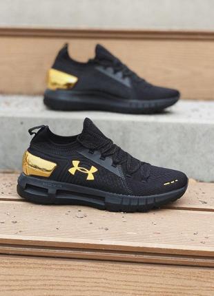 Мужские кроссовки under armour hovr phantom se black / gold