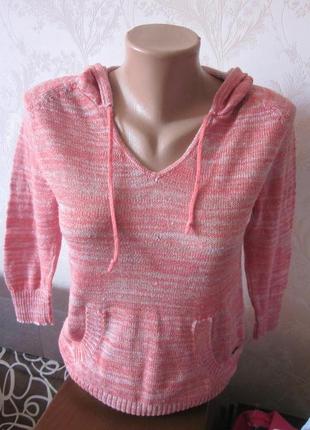 Легкий светр з капюшоном levis xs