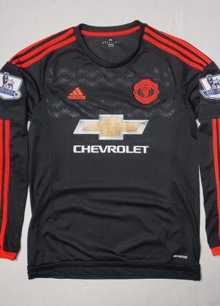 Manchester united adidas футбольна футболка лонгслів